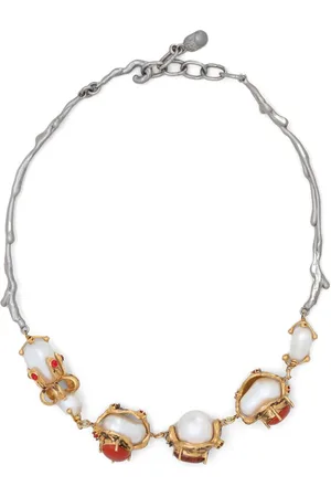 Marni Collar con detalle de perlas