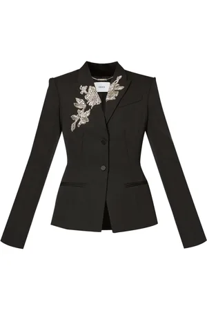 Erdem Blazer de vestir con detalles de cristal