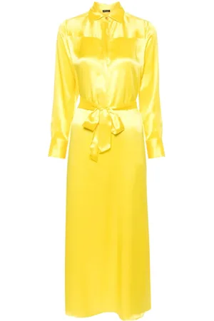 Kiton Vestido camisero con cuello clásico