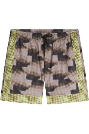 DRIES VAN NOTEN Bañador con estampado gráfico