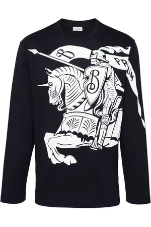 Burberry Camiseta con estampado Equestrian Knight