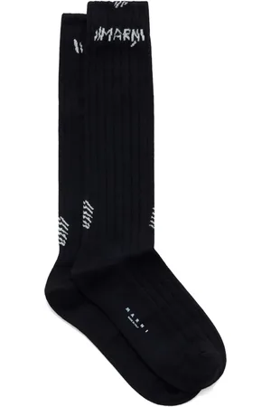 Marni Calcetines con logo bordado