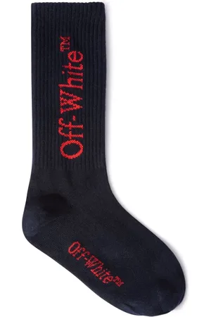 OFF-WHITE Calcetines Bookish con logo en jacquard