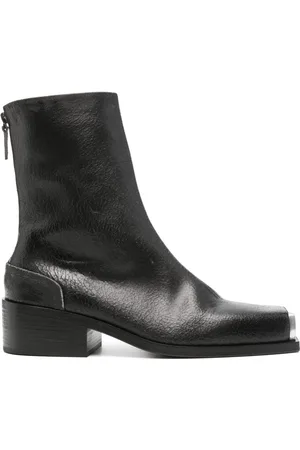 MARSÈLL Botines con puntera metalizada