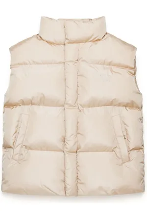 Maison Margiela Chaleco acolchado con cuello alzado