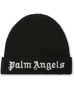 Palm Angels Gorro con logo bordado