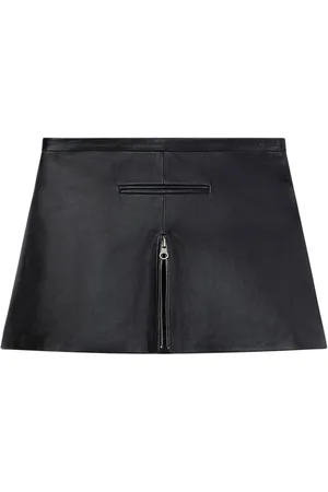 Courrèges Minifalda con detalle de cremallera
