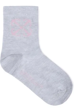OFF-WHITE Calcetines con logo en jacquard