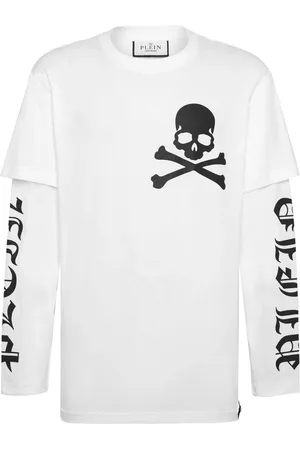Philipp Plein Camiseta con calavera estampada