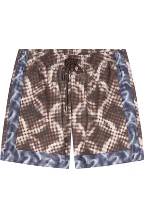 DRIES VAN NOTEN Bañador con estampado de cadenas