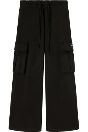 Palm Angels Pantalones cargo anchos