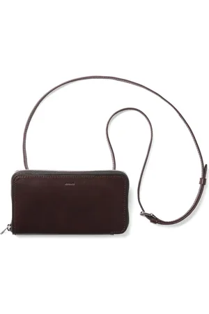 LEMAIRE Cartera continental con correa de hombro