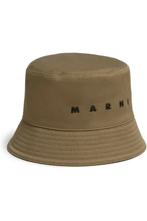 Marni Sombrero de pescador con logo bordado