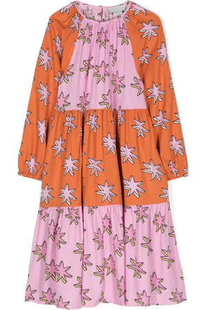Stella McCartney Vestido Bright Stars a capas