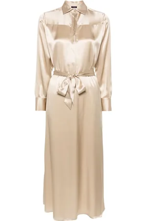 Kiton Vestido camisero con cuello clásico