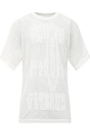 Maison Margiela Camiseta en intarsia