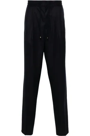 Brunello Cucinelli Pantalones ajustados de talle medio