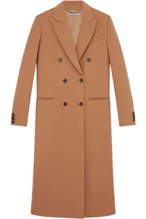 Stella McCartney Abrigo con solapas de muesca