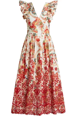 Etro Vestido con motivo de cachemira