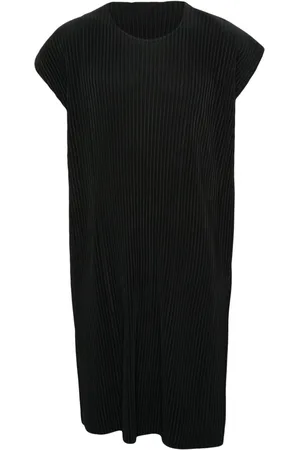 Issey Miyake Camiseta Rectangle con efecto plisado