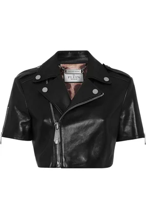 Philipp Plein Chaqueta biker corta