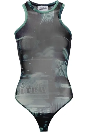Jean Paul Gaultier Body con estampado Pigalle