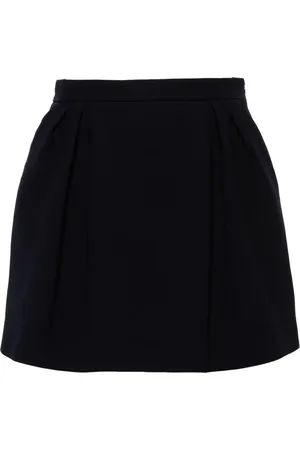 Alessandra Rich Falda corta lisa