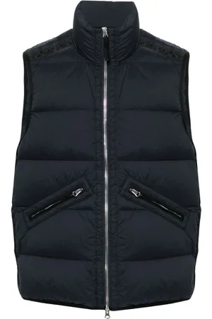 Stone Island Chaleco acolchado con distintivo Compass