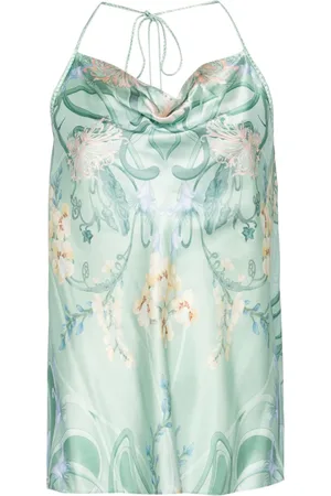 Camilla Top con estampado floral