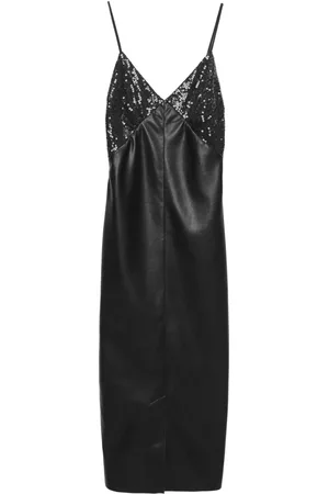 Msgm Vestido midi con lentejuelas