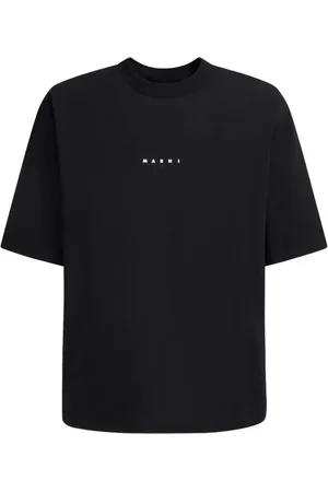 Marni Camiseta con logo estampado