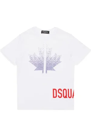 Dsquared2 Camiseta con logo en contraste