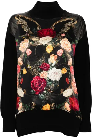 Camilla Top con estampado floral
