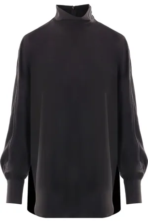 Brunello Cucinelli Blusa con cuello alto