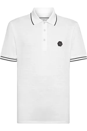 Philipp Plein Polo con aplique del logo