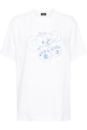 We11 Done Camiseta con estampado gráfico