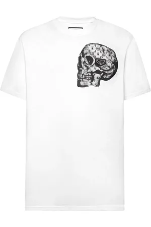 Philipp Plein Camiseta con calavera estampada