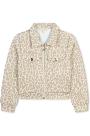Michael Kors Chaqueta con motivo de leopardo