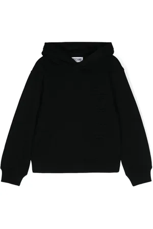 Moschino Sudadera con capucha y logo bordado