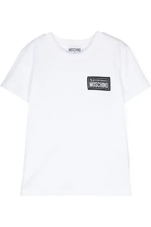 Moschino Camiseta con parche del logo