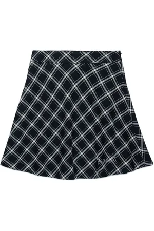 Marni Falda acampanada con logo bordado