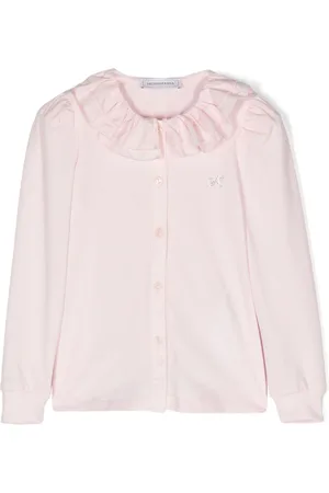 MONNALISA Blusa con monograma de strass