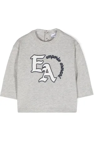 Emporio Armani Camiseta con logo bordado