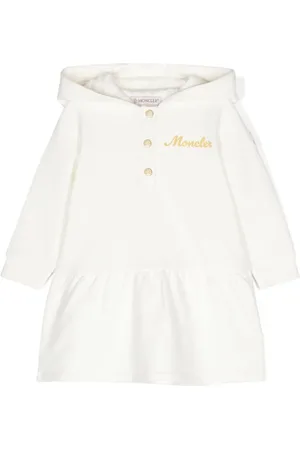 Moncler Vestido estilo sudadera con logo