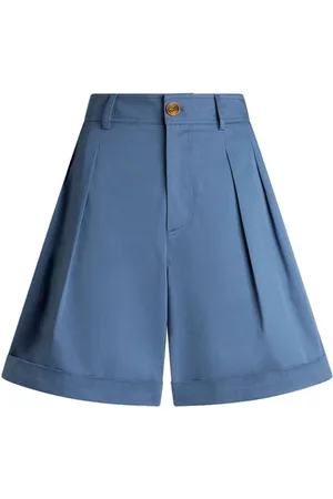Etro Pantalones cortos con pinzas