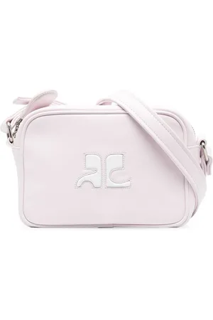Courrèges Bandolera con parche del logo