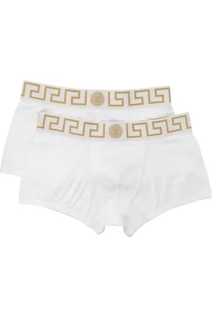 VERSACE Pack de 2 bóxeres con logo en la cinturilla