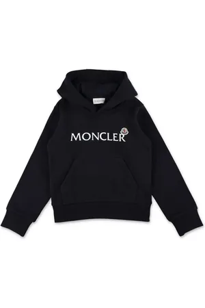 Moncler Sudadera con capucha y parche del logo