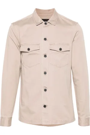 AllSaints Camisa Firebase con efecto envejecido