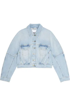 Ganni Chaqueta corta vaquera